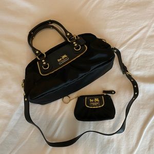 Coach Purse and Matching Wallet